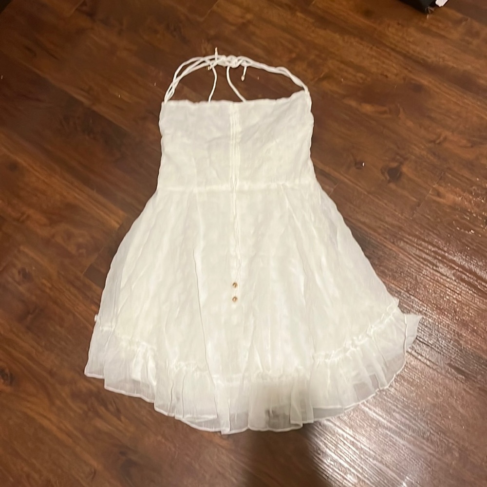 white dress